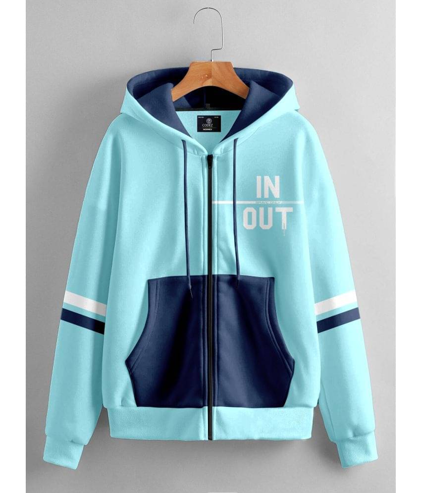     			CODEZ Pack of 1 Boys Cotton Blend Sweatshirt ( Turquoise )