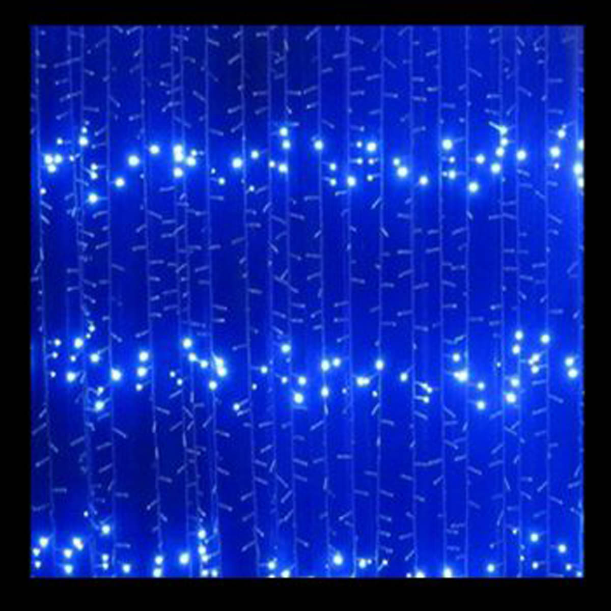     			EmmEmm Premium 8x8 Feet Multi Modes Waterfall Type Curtain String Lights for Party and Diwali Decoration