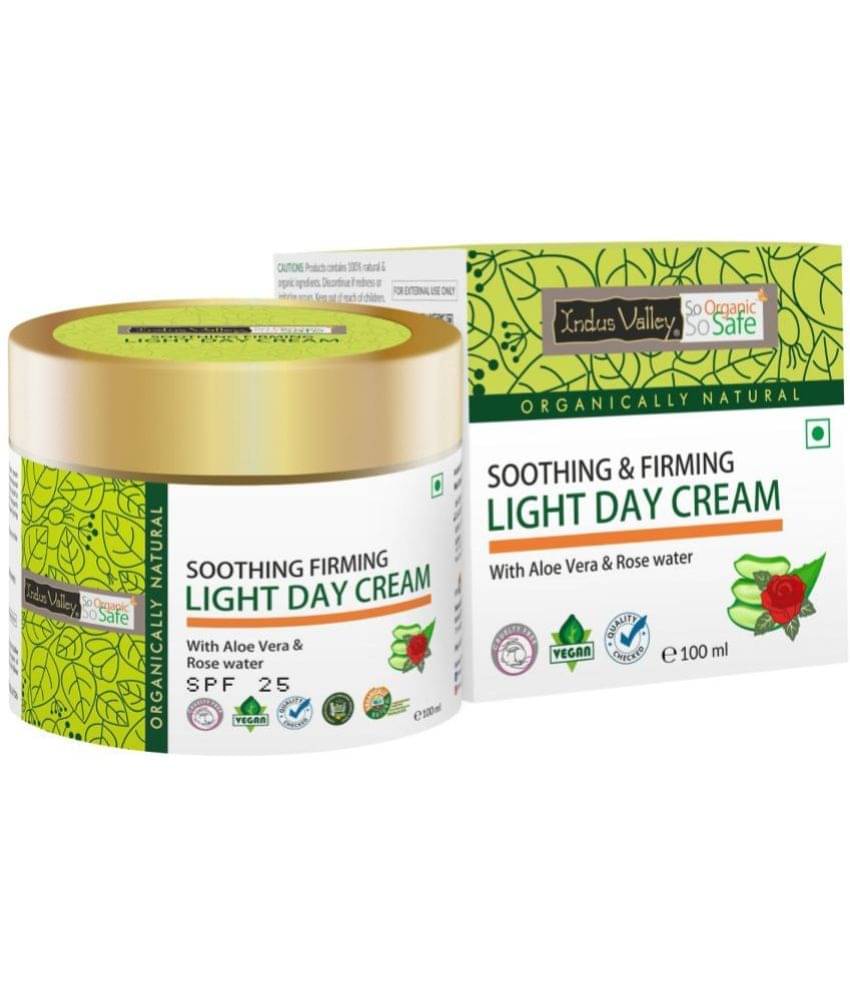     			Indus Valley Light Day Cream Face Cream Skin Care For All Type Of Skin 100 Ml (Pack of 1)