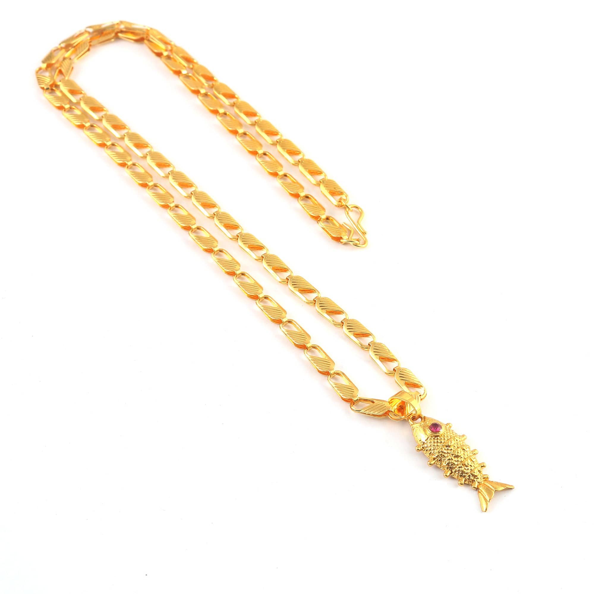 Jewar Mandi - Gold Pendant ( Pack of 1 )