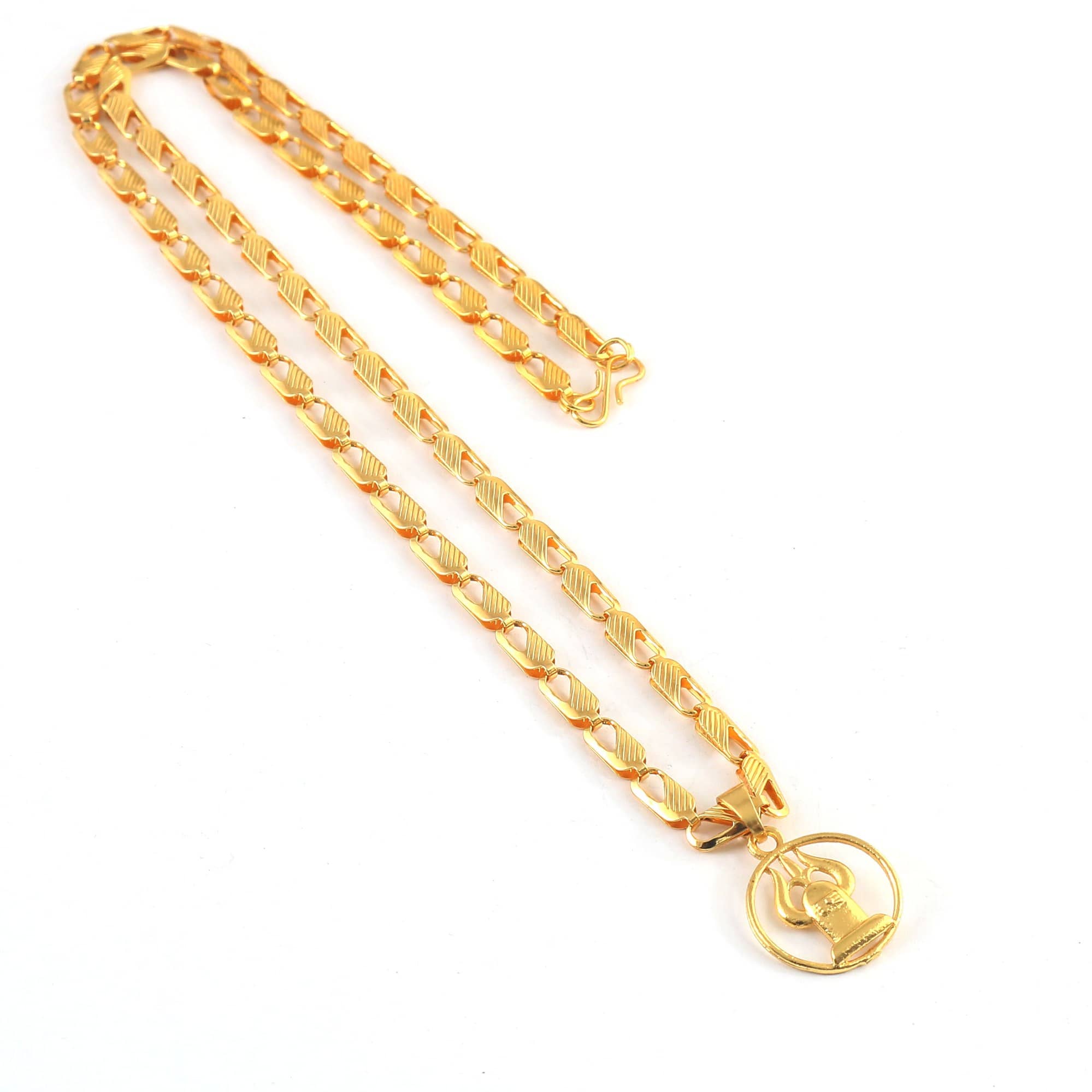 Jewar Mandi - Gold Pendant ( Pack of 1 )