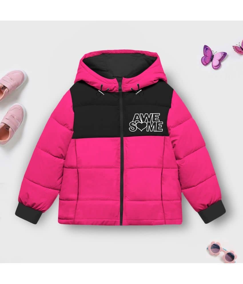 Trampoline Girls Polyester Quilted & Bomber For ( Pack of 1 , Pink ) - Jackets & Coats | Buy online on ZillyBuy