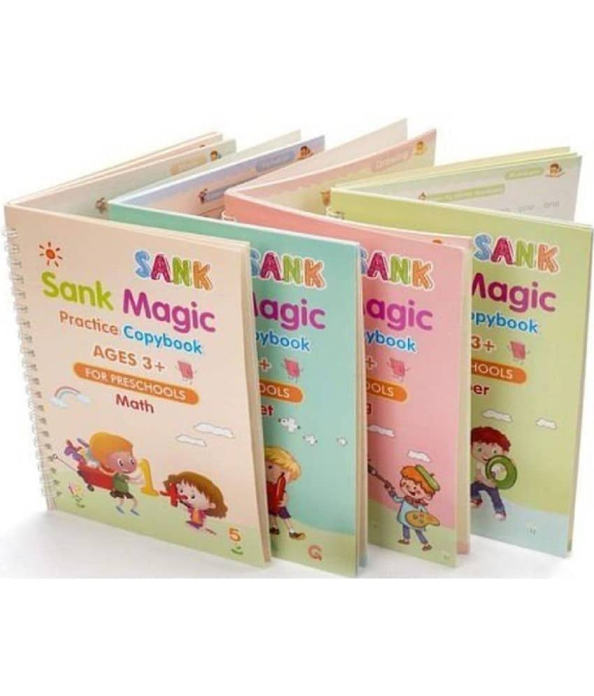 UNICO Magic Practice Copybook pack of 1-4books - Stationery | Buy online on ZillyBuy