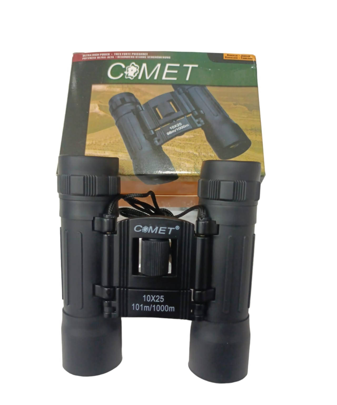 COMET 10 *25 BINOCULAR WITH COVER COMET 10 *25 BINOCULAR WITH COVER