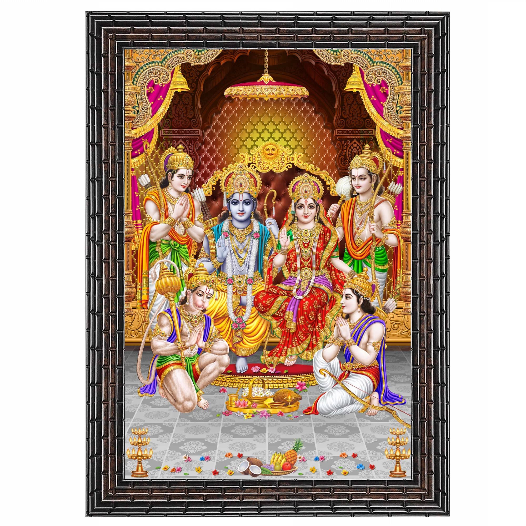 Indianara - Religious Painting With Frame