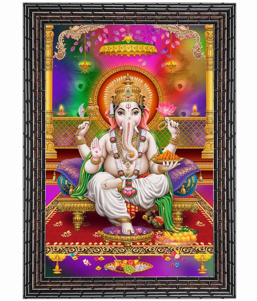 Indianara - Religious Painting With Frame