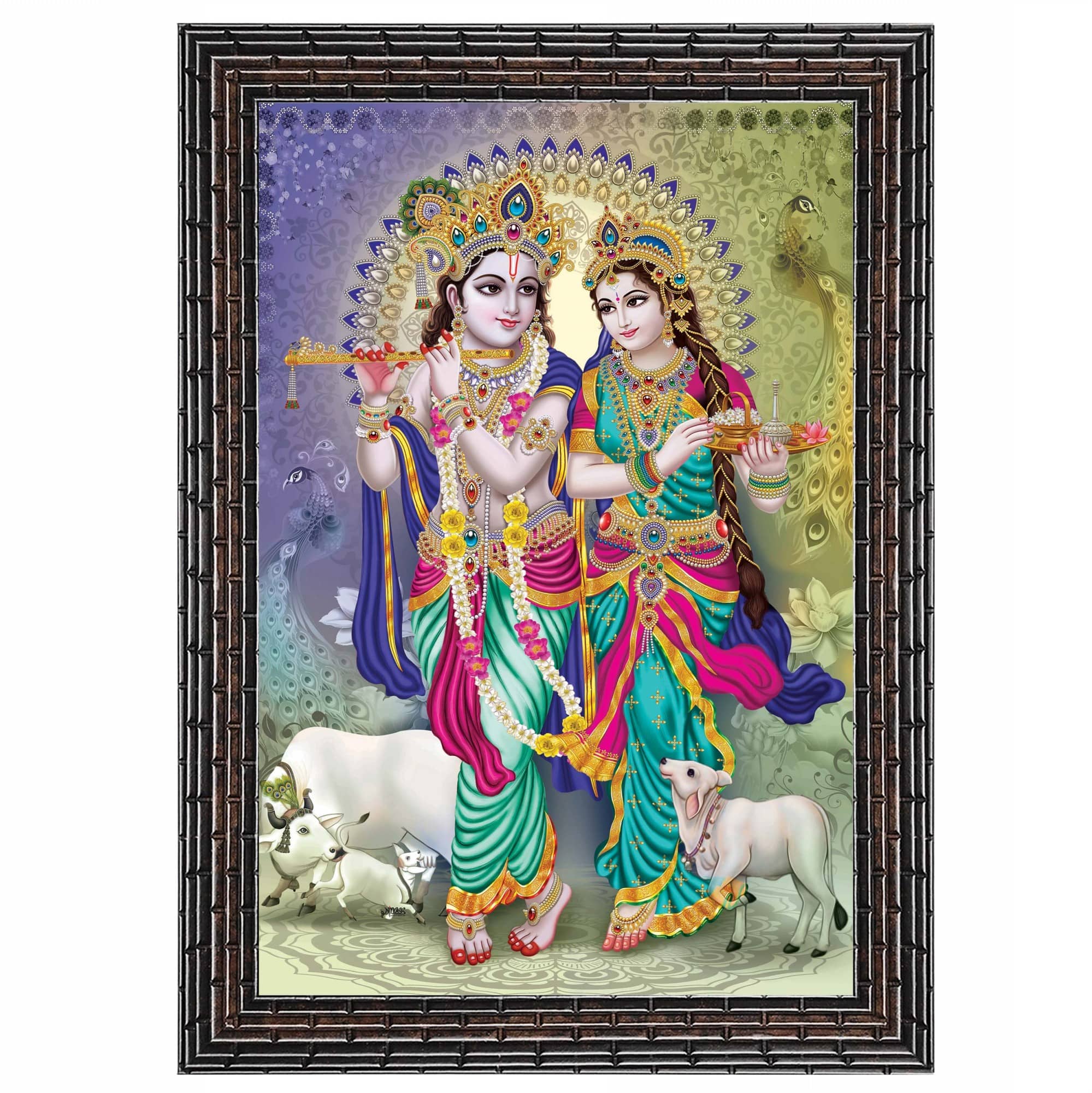 Indianara - Religious Painting With Frame