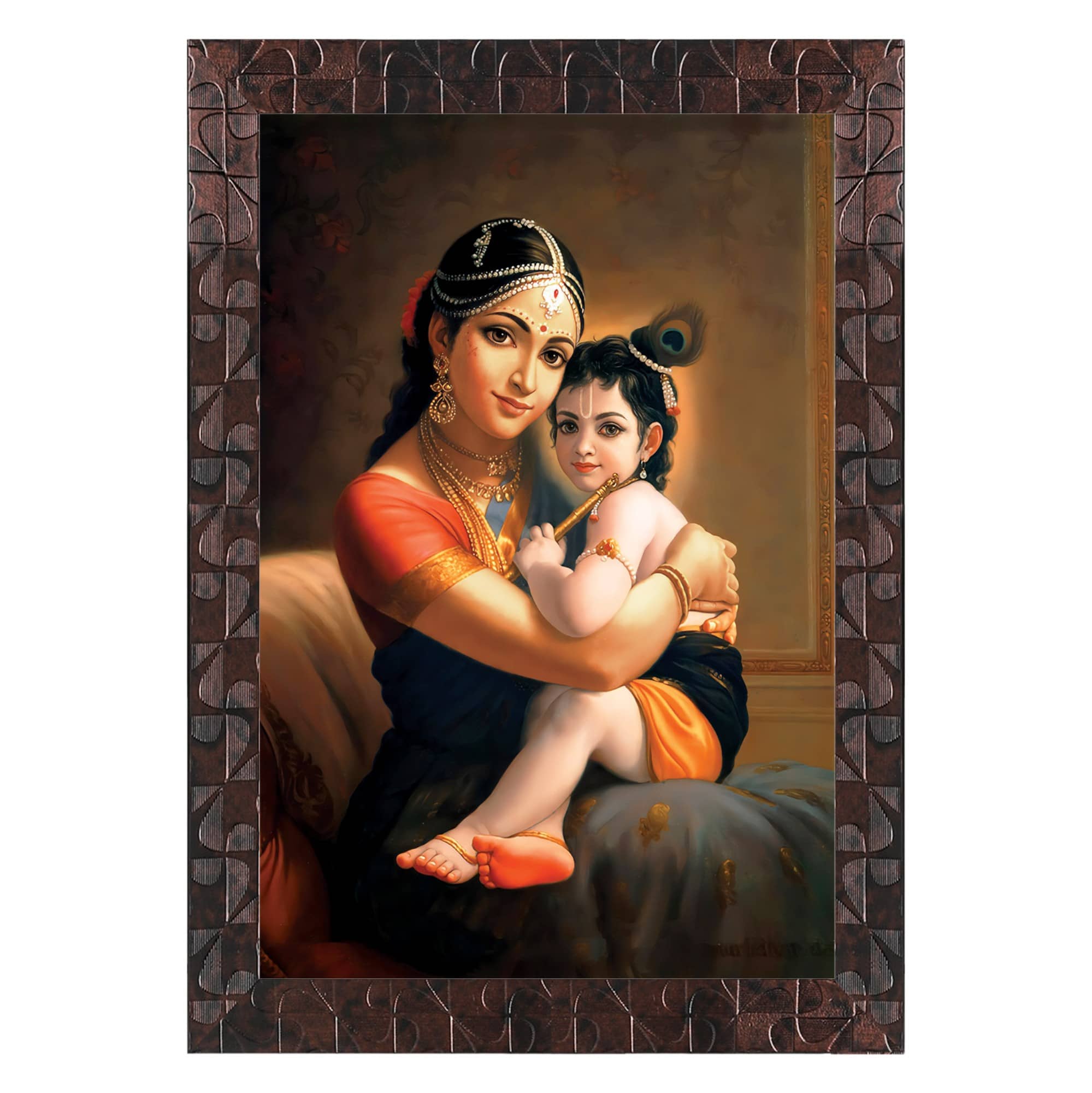 Indianara - Religious Painting With Frame
