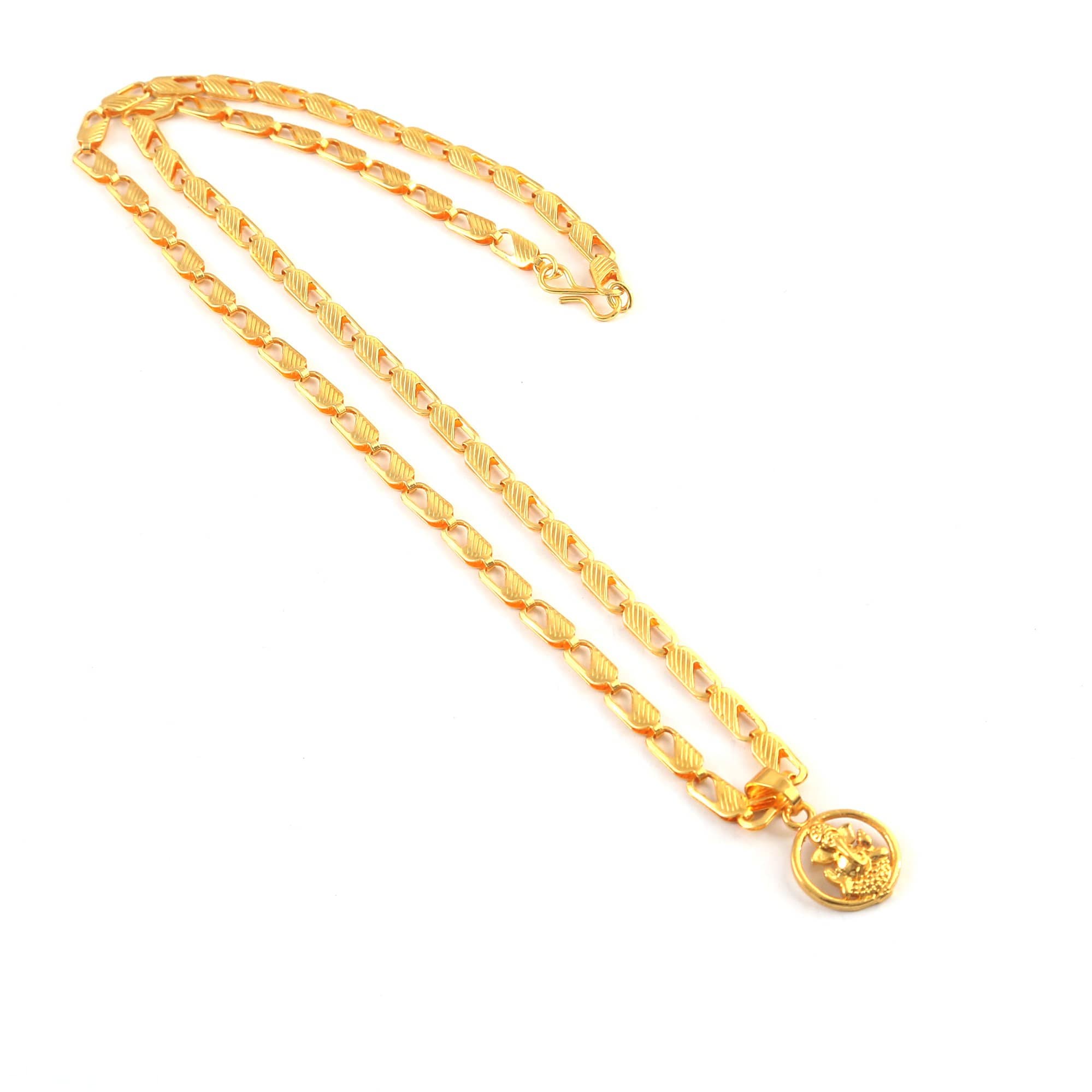 Jewar Mandi - Gold Pendant ( Pack of 1 )