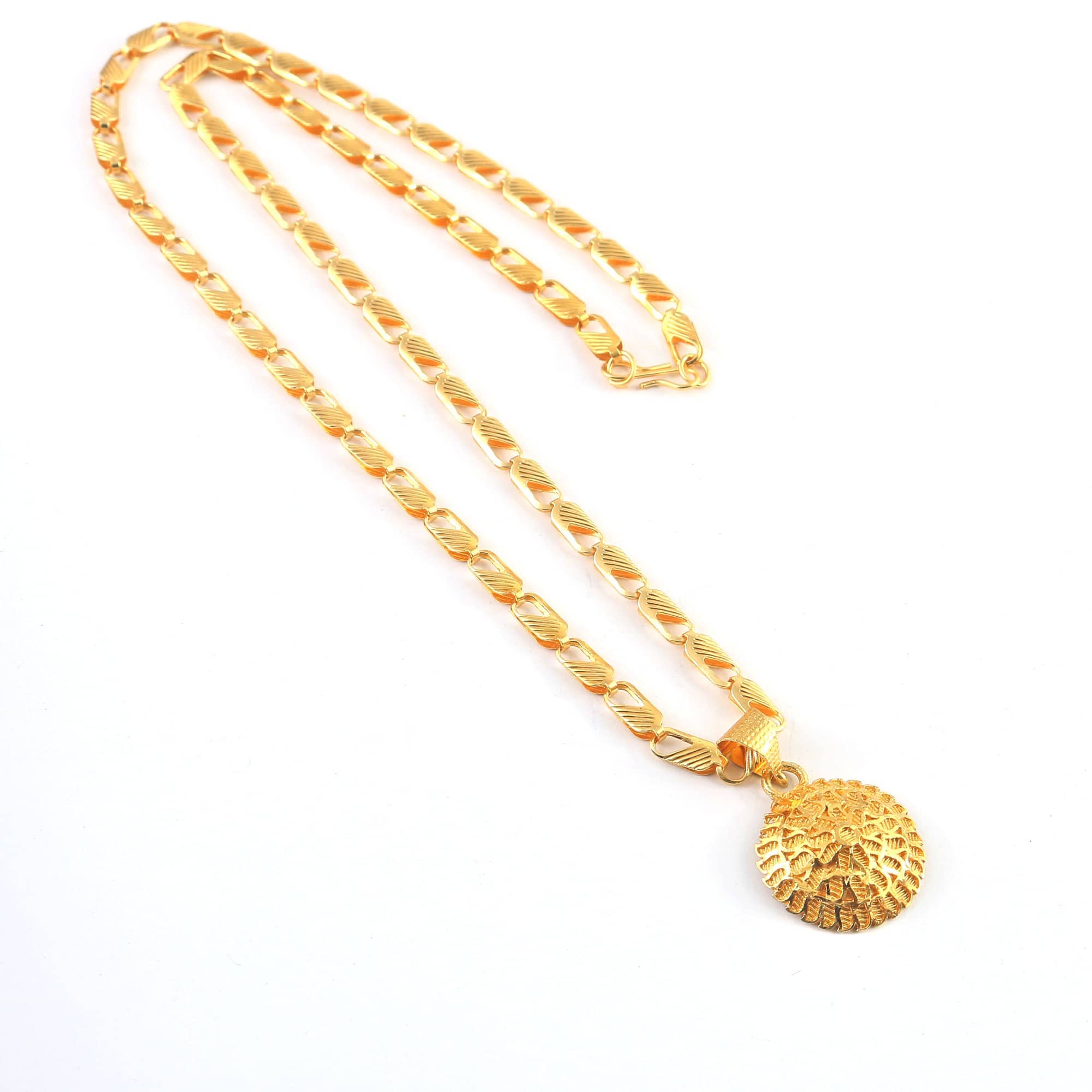 Jewar Mandi - Gold Pendant ( Pack of 1 )