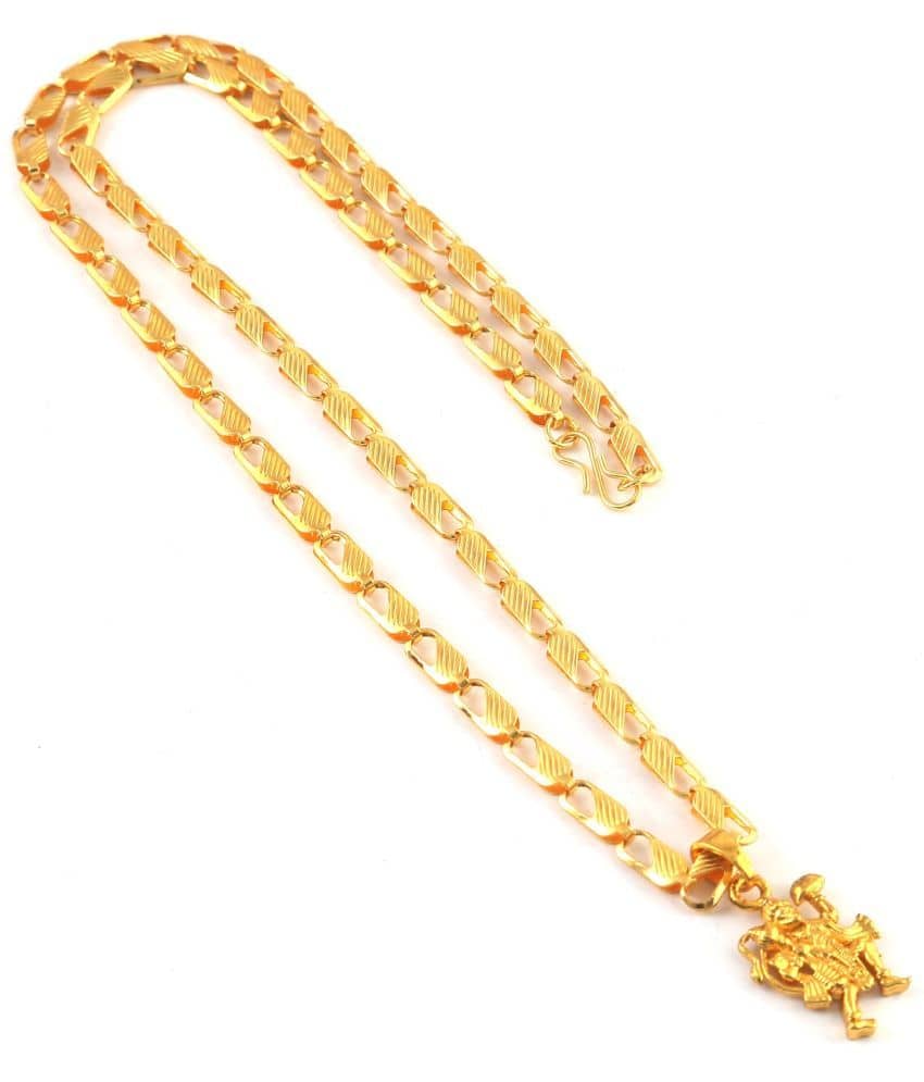 Jewar Mandi - Gold Pendant ( Pack of 1 )