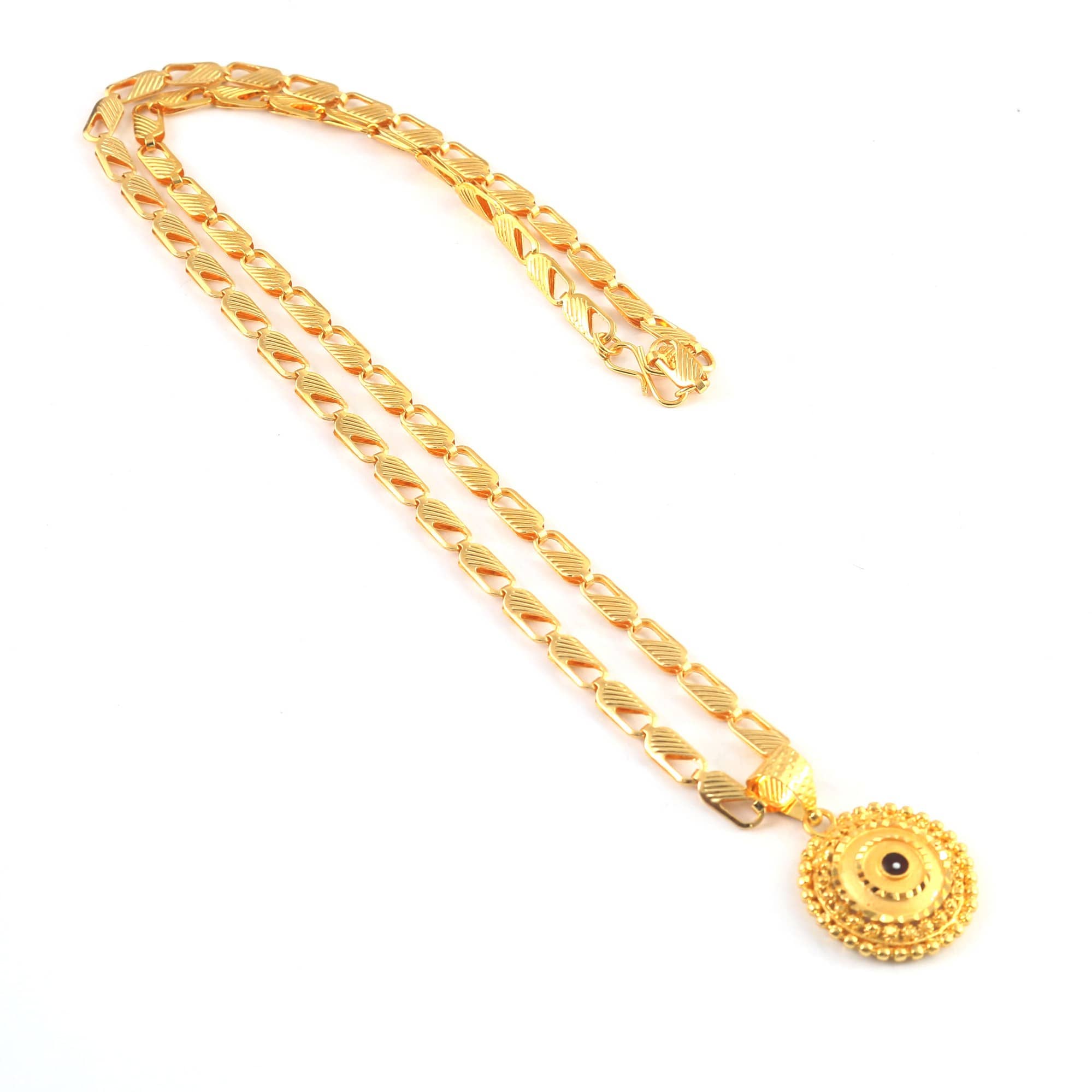 Jewar Mandi - Gold Pendant ( Pack of 1 )