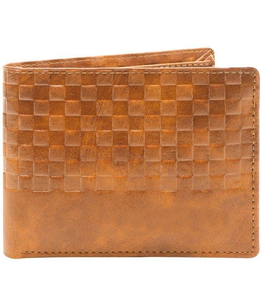     			RAMDEV ENTERPRISE - Brown Faux Leather Men's Regular Wallet ( Pack of 1 )