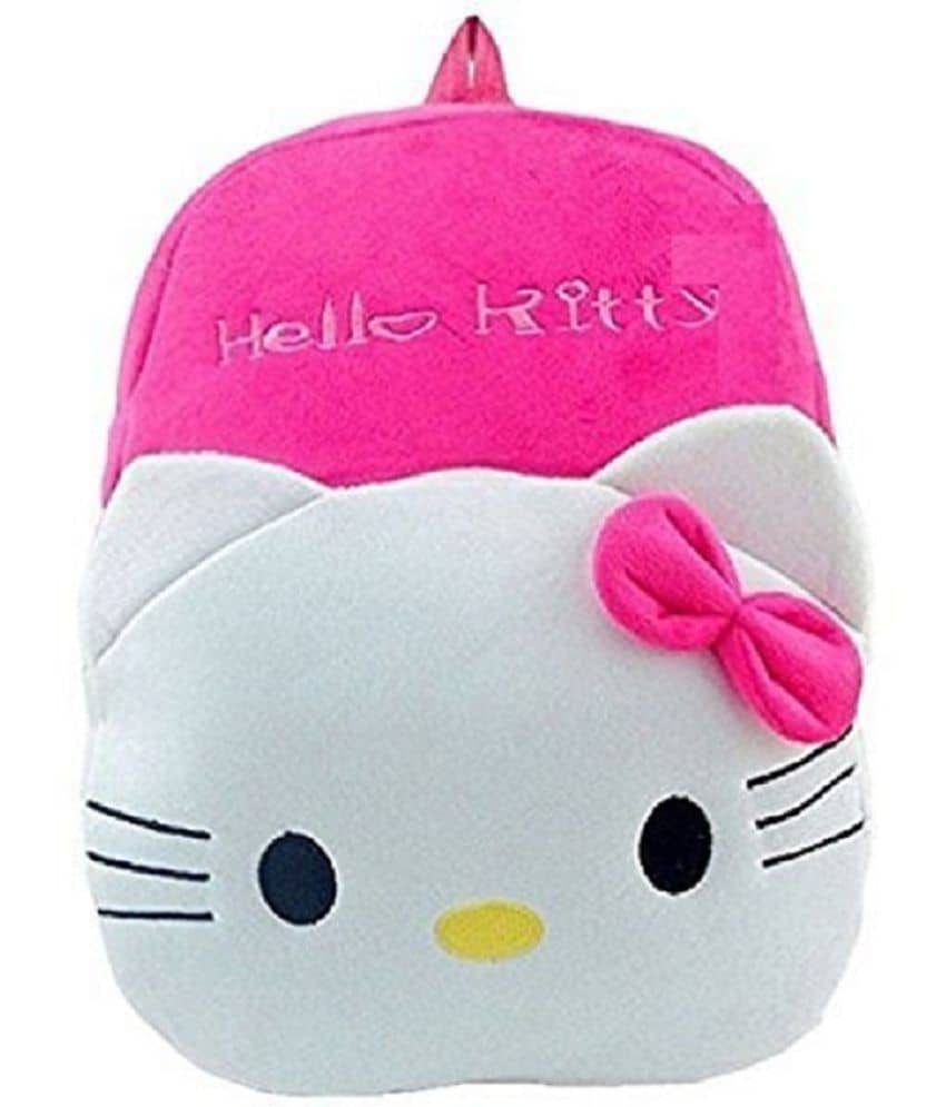 aurapuro - Pink Fabric Backpack For Kids - Handbags | Buy online on ZillyBuy