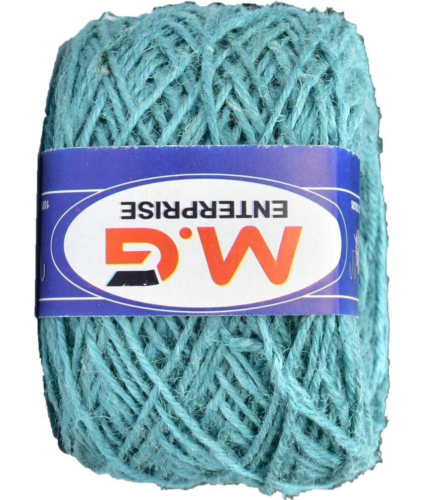     			3 Ply/Twisted Macrame Jute Cord/Dori Thread (50 Meters, 3mm) for Macrame DIY, Craft Work,Plant Hanger Ropes etc-U