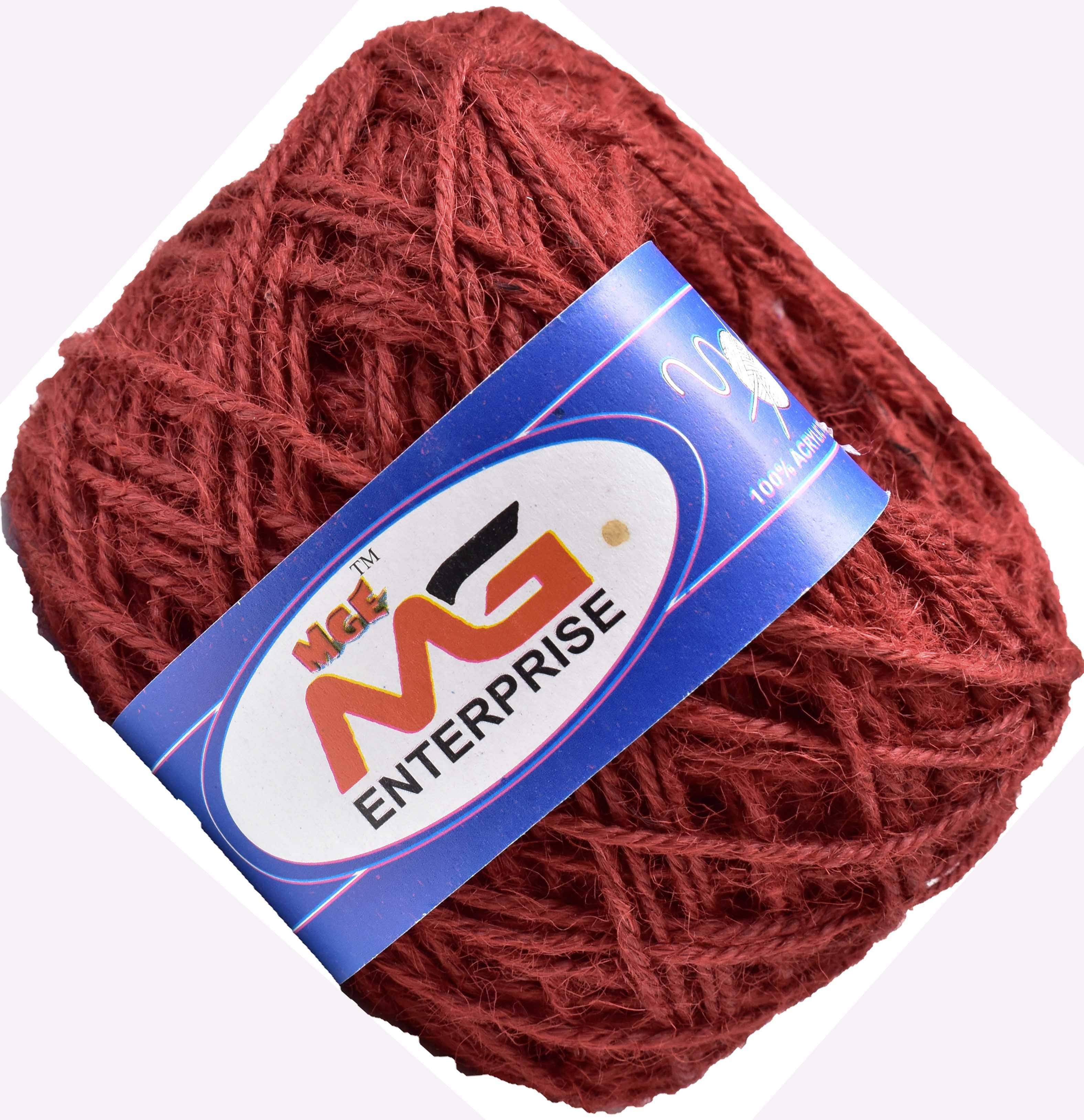     			3 Ply/Twisted Macrame Jute Cord/Dori Thread  Mehroon 100 mtr- Art-DJJ