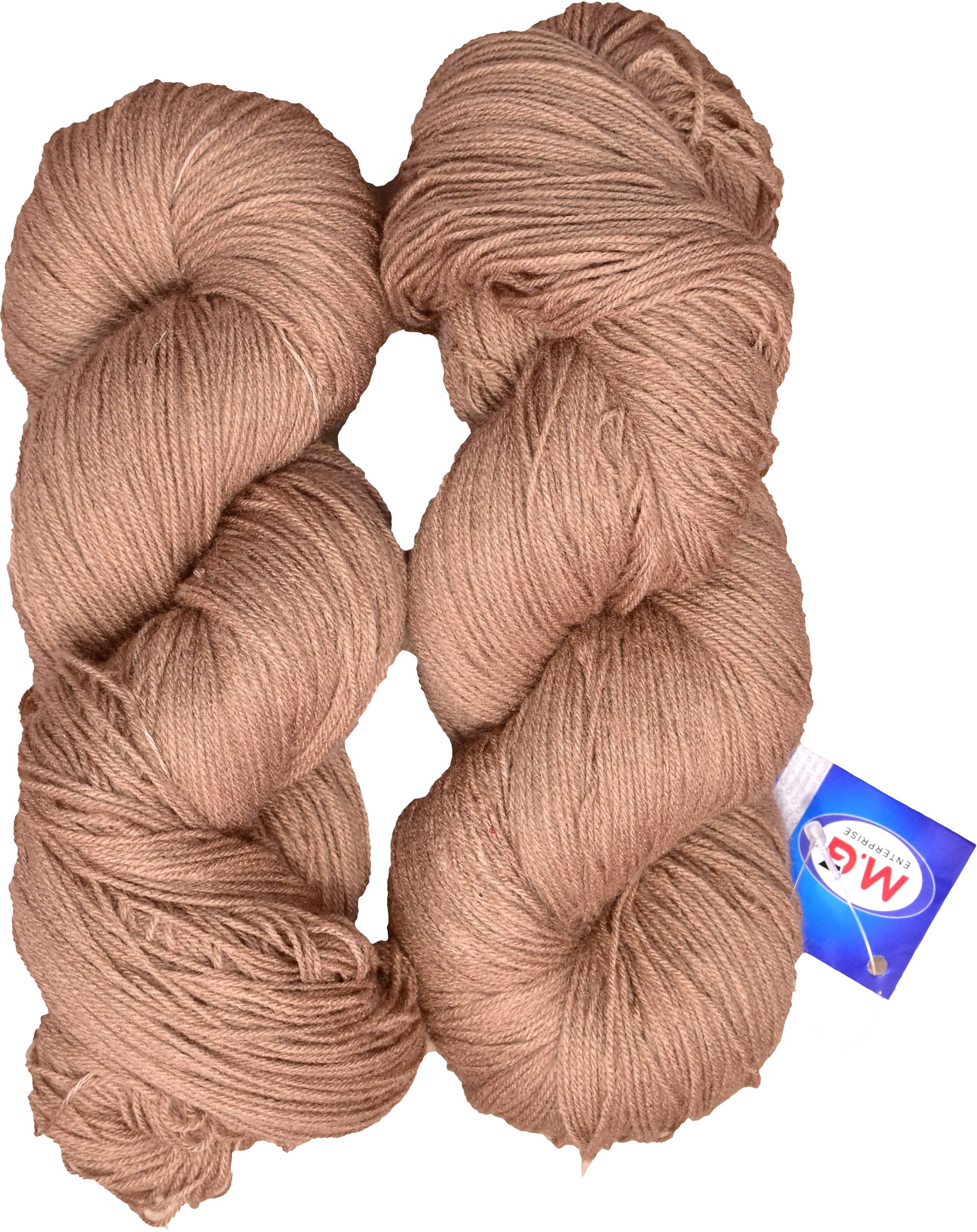 Knitting Yarn 3 ply Wool, Skin 200 gm  Best Used with Knitting Needles, Crochet Needles Wool Yarn for Knitting.