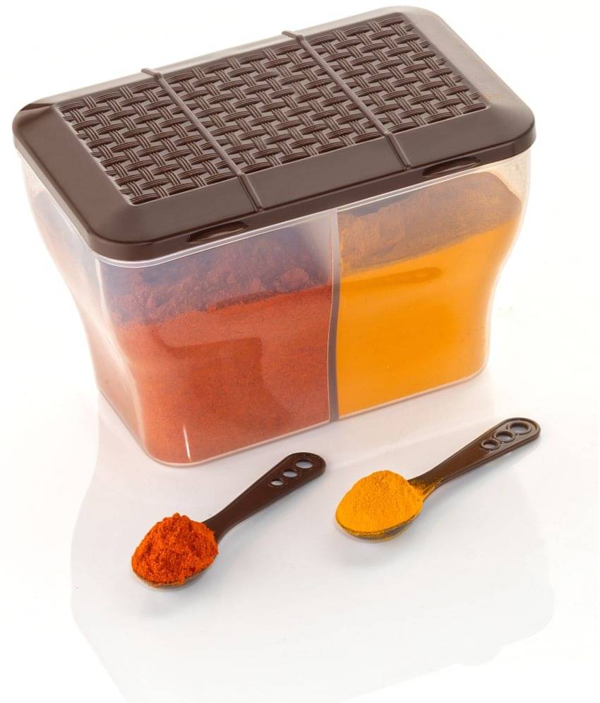     			MAGICSPOON Plastic Brown Multi-Purpose Container ( Set of 1 )
