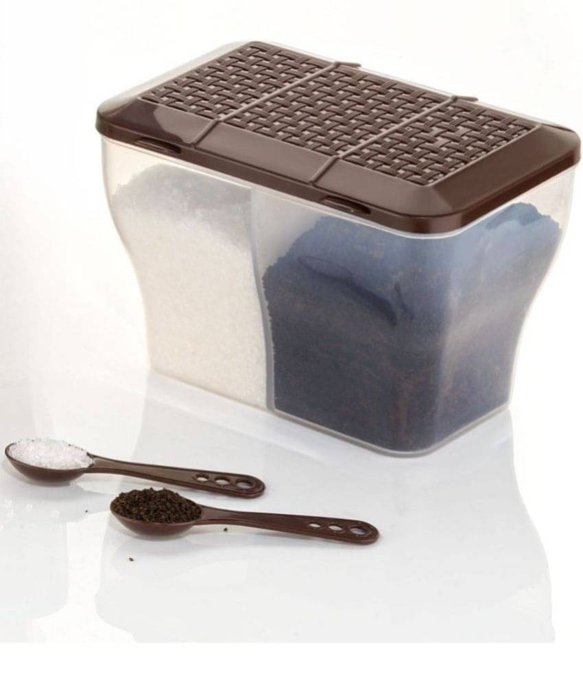     			MAGICSPOON Plastic Brown Multi-Purpose Container ( Set of 1 )