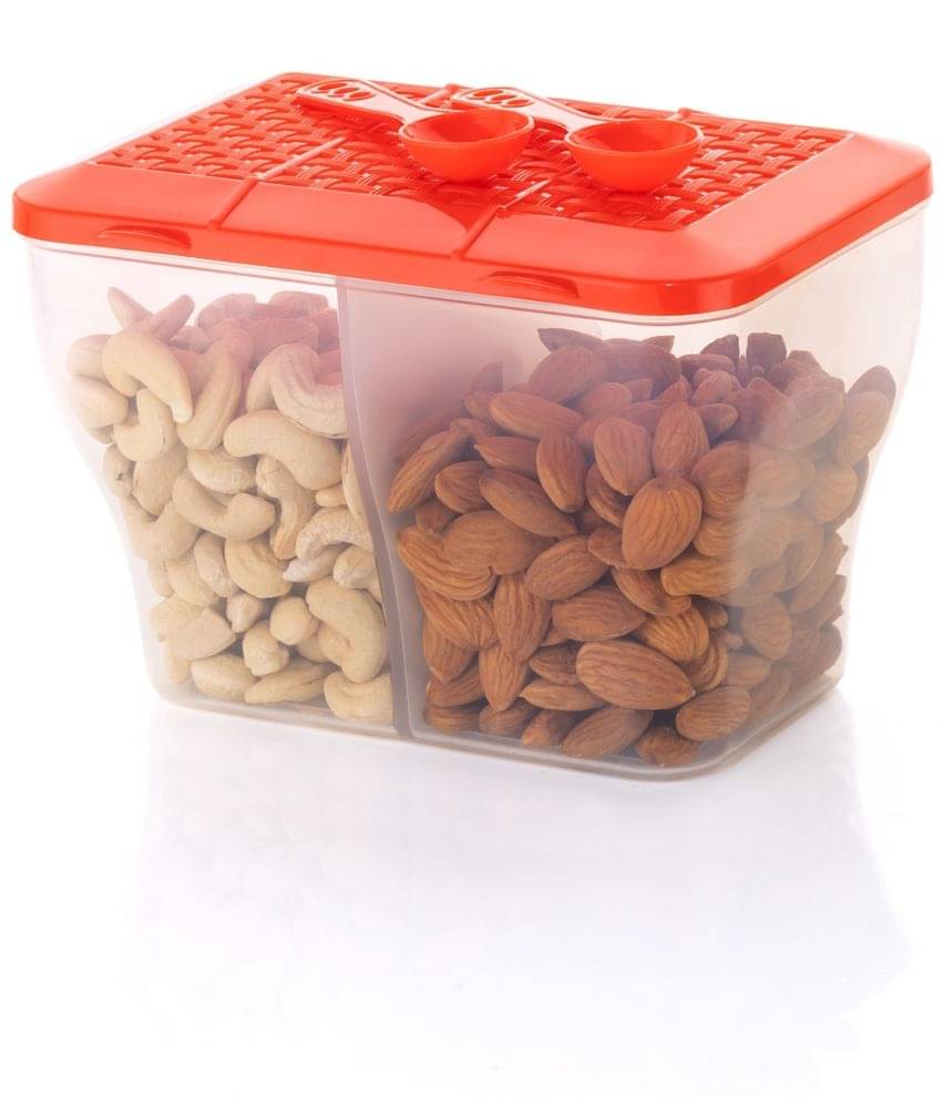     			MAGICSPOON Plastic Red Multi-Purpose Container ( Set of 1 )