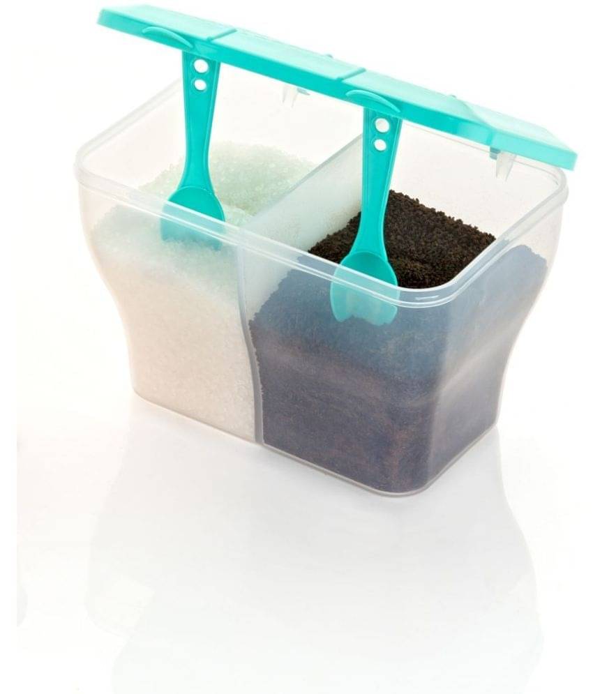     			MAGICSPOON Plastic Turquoise Multi-Purpose Container ( Set of 1 )