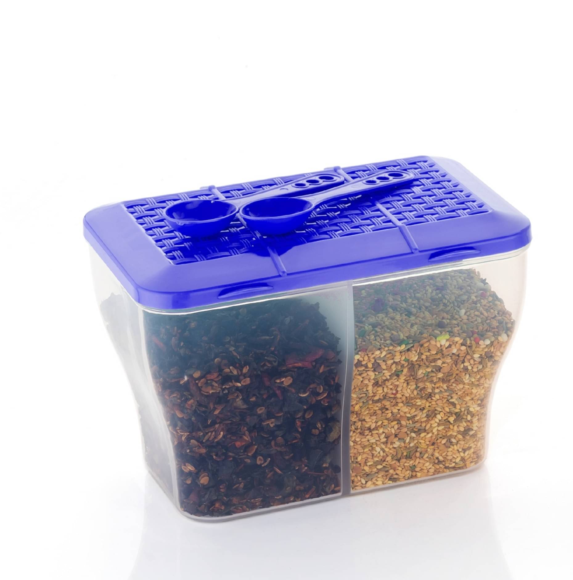     			MAGICSPOON Utility Container Plastic Blue Food Container ( Set of 1 )