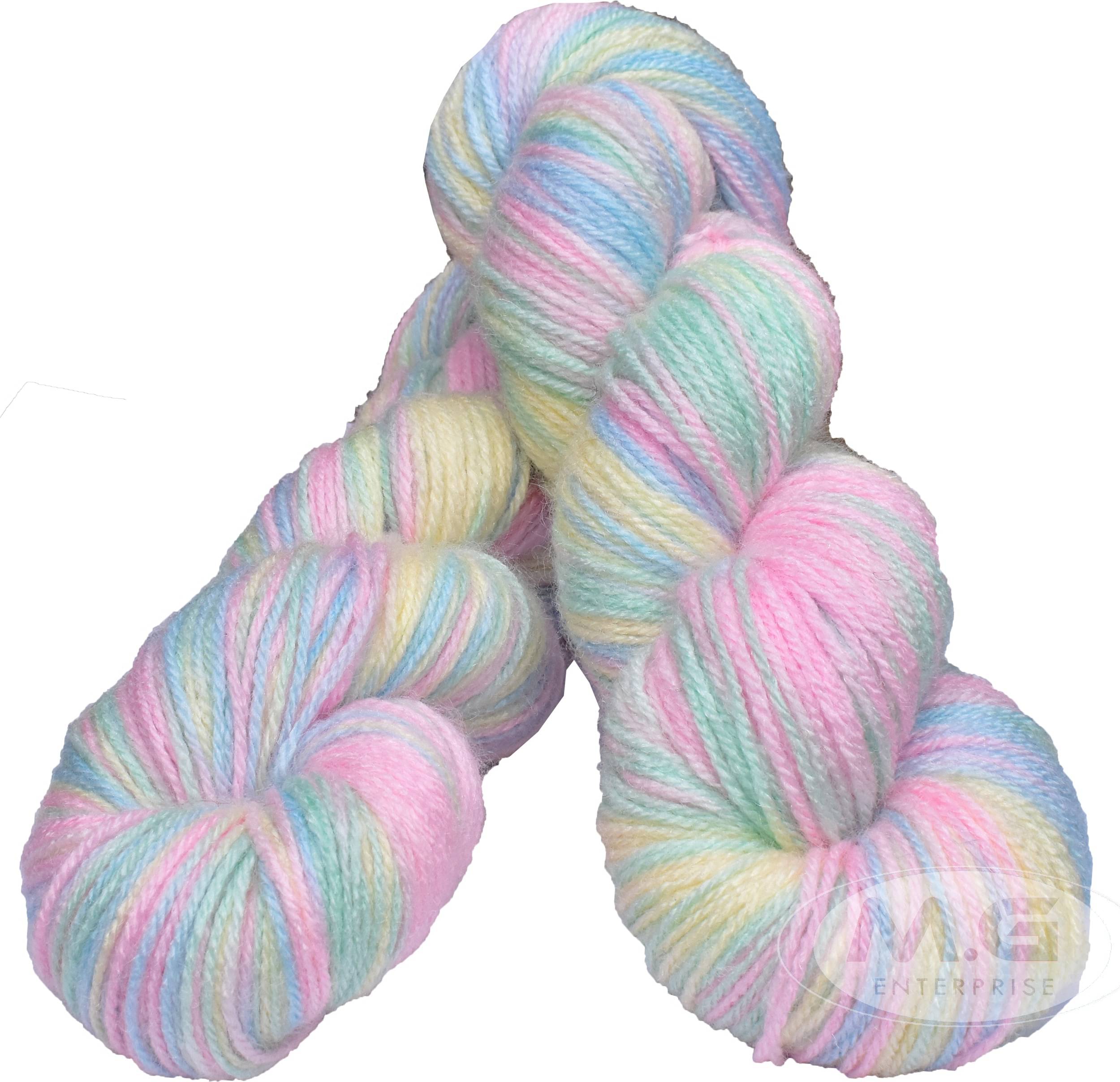     			Marble Green (400 gm)  Wool Hank Hand knitting wool / Art Craft soft fingering crochet hook yarn, needle knitting yarn thread dye  SM-B SM-C SM-DB