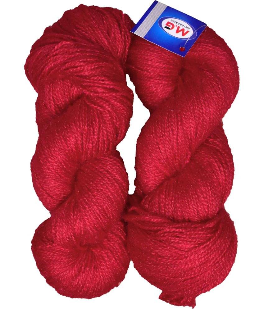     			Popeye Red (300 gm)  Wool Hank Hand knitting wool / Art Craft soft fingering crochet hook yarn, needle knitting yarn thread dye U VC