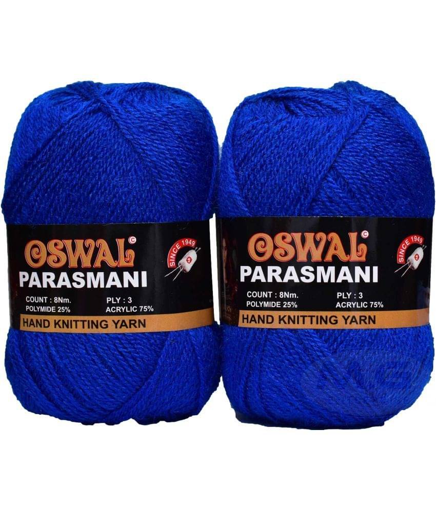     			Represents Oswal 3 Ply Knitting  Yarn Wool,  Royal 200 gm Art-EIE Art-EFI
