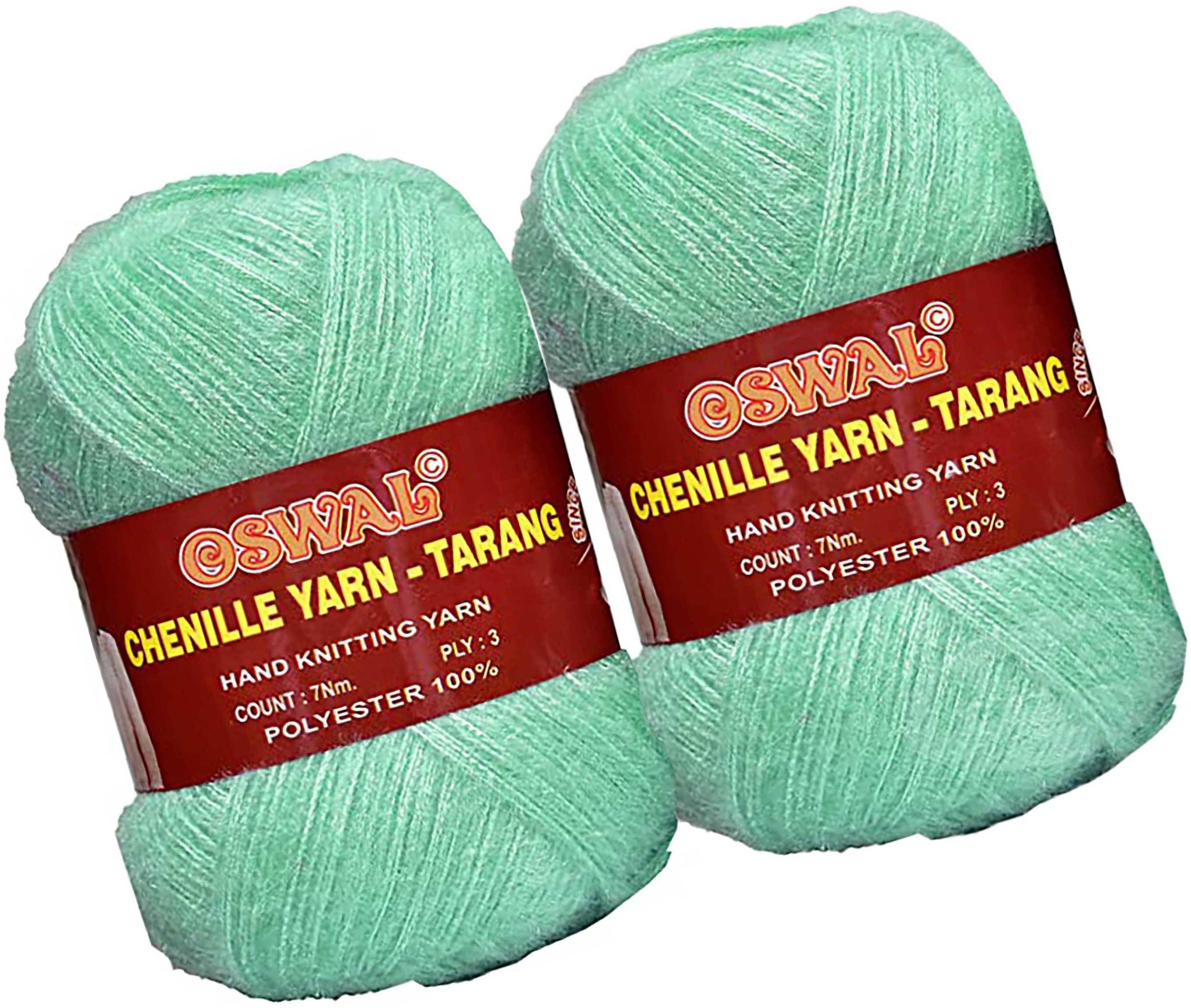     			Represents Oswal  3 Ply Knitting  Yarn Wool,  Apple Green 400 gm  Art-HFA