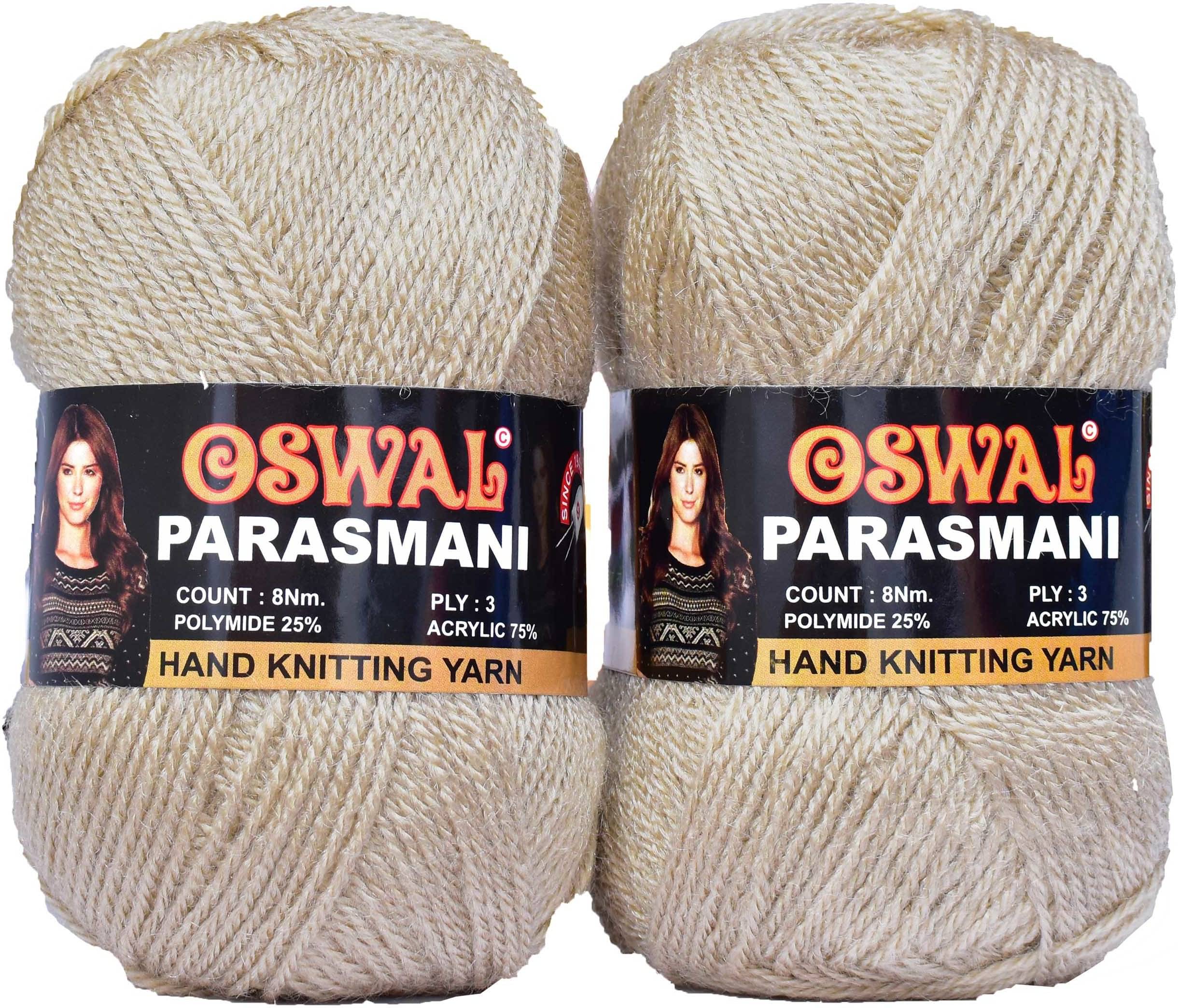     			Represents Oswal 3 Ply Knitting  Yarn Wool,  SKIN 200 gm Art-EID