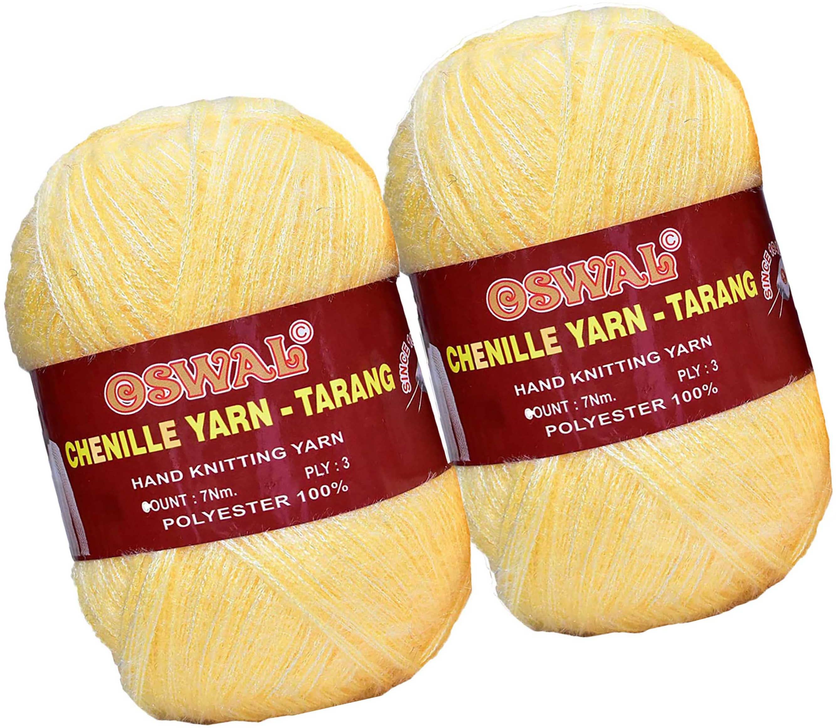 Represents Oswal  3 Ply Knitting  Yarn Wool,  Dark Cream 300 gm  Art-AAIE