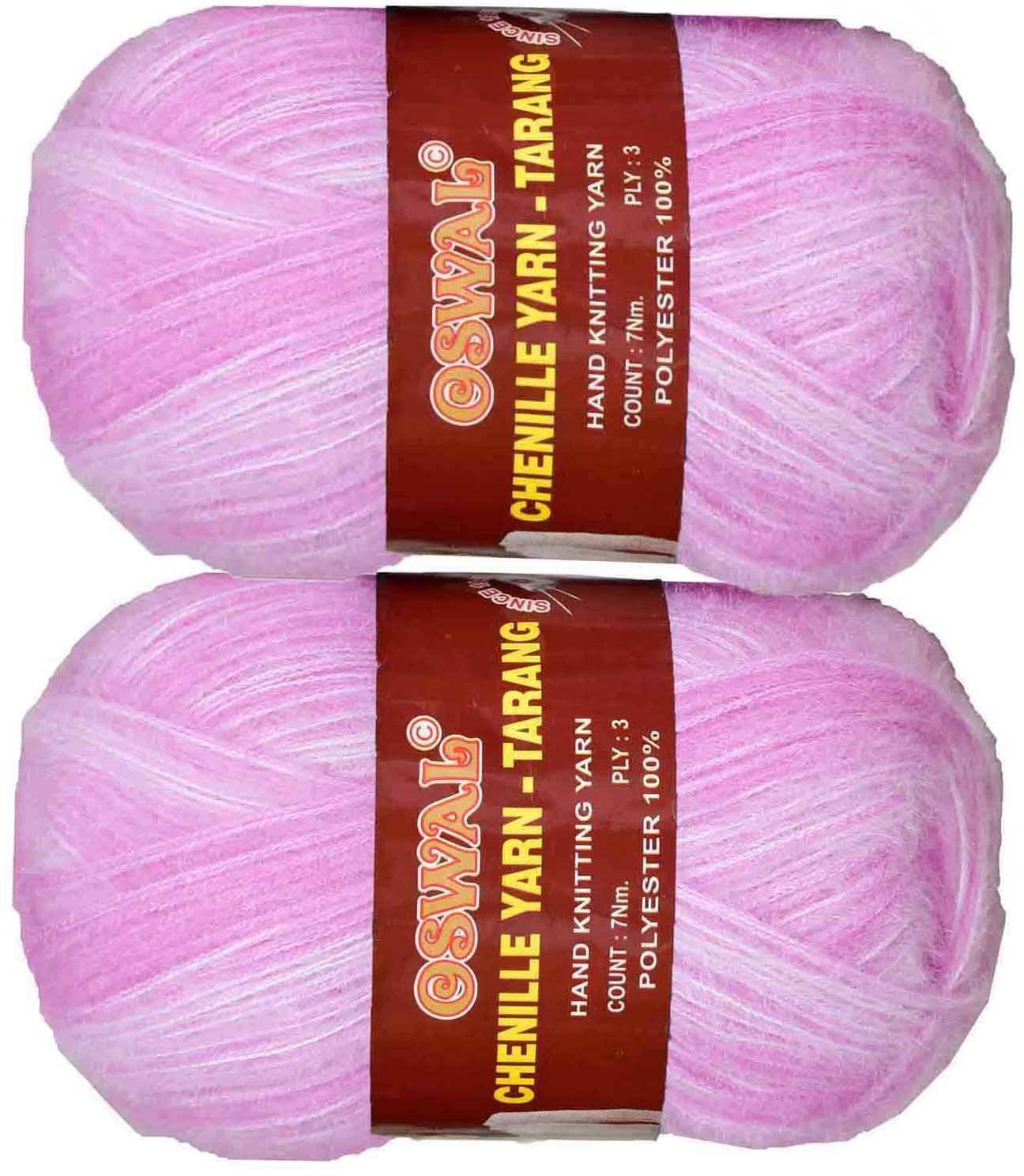     			Represents Oswal  3 Ply Knitting  Yarn Wool,  Light Multi Pink 600 gm Art-HDG