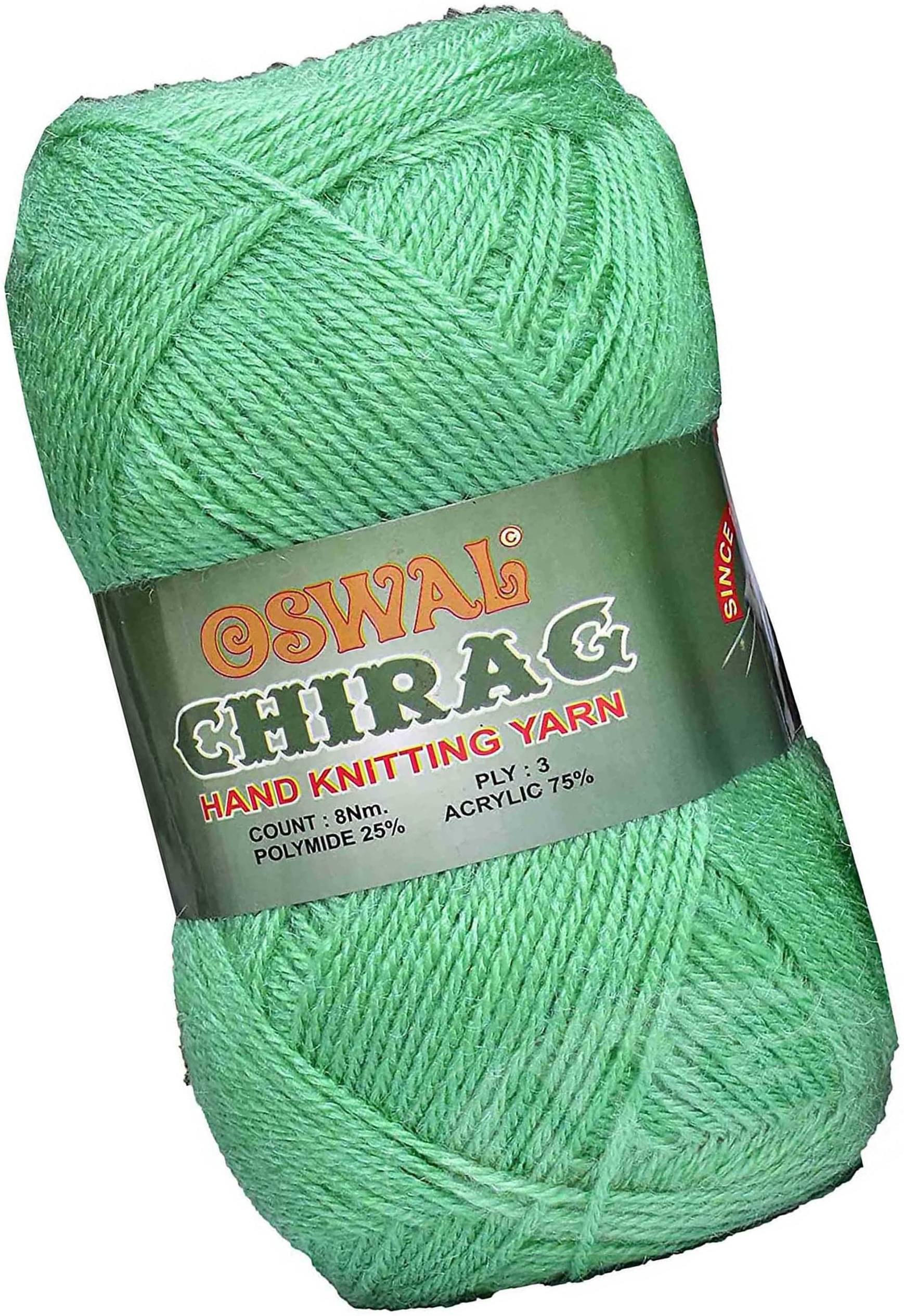     			Represents Oswal Chirag  Light Apple Green 600 gms Wool Ball wool A Art-AJEE