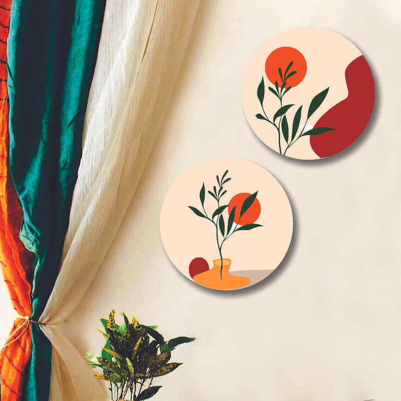     			Saf Floral Painting Without Frame
