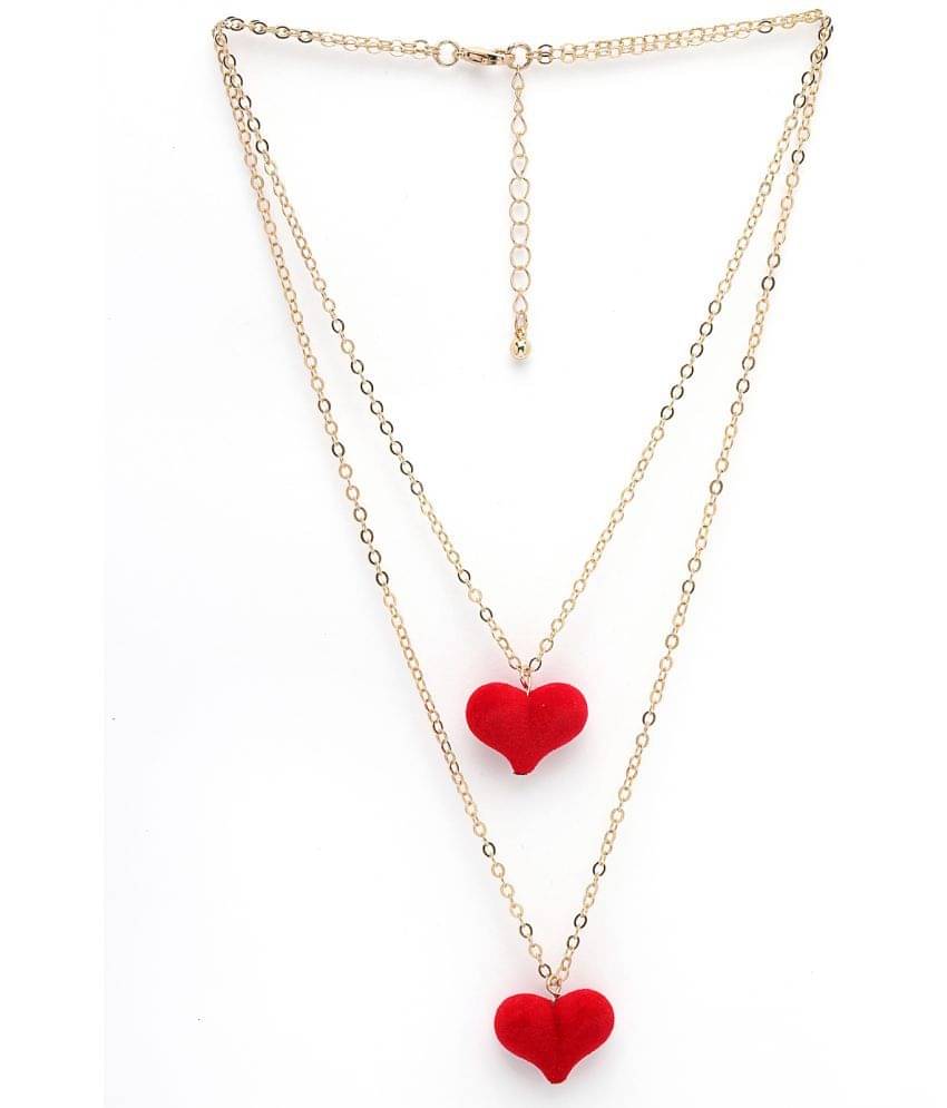     			Scintillare by Sukkhi Gold Plated Necklace ( Set of 1 )