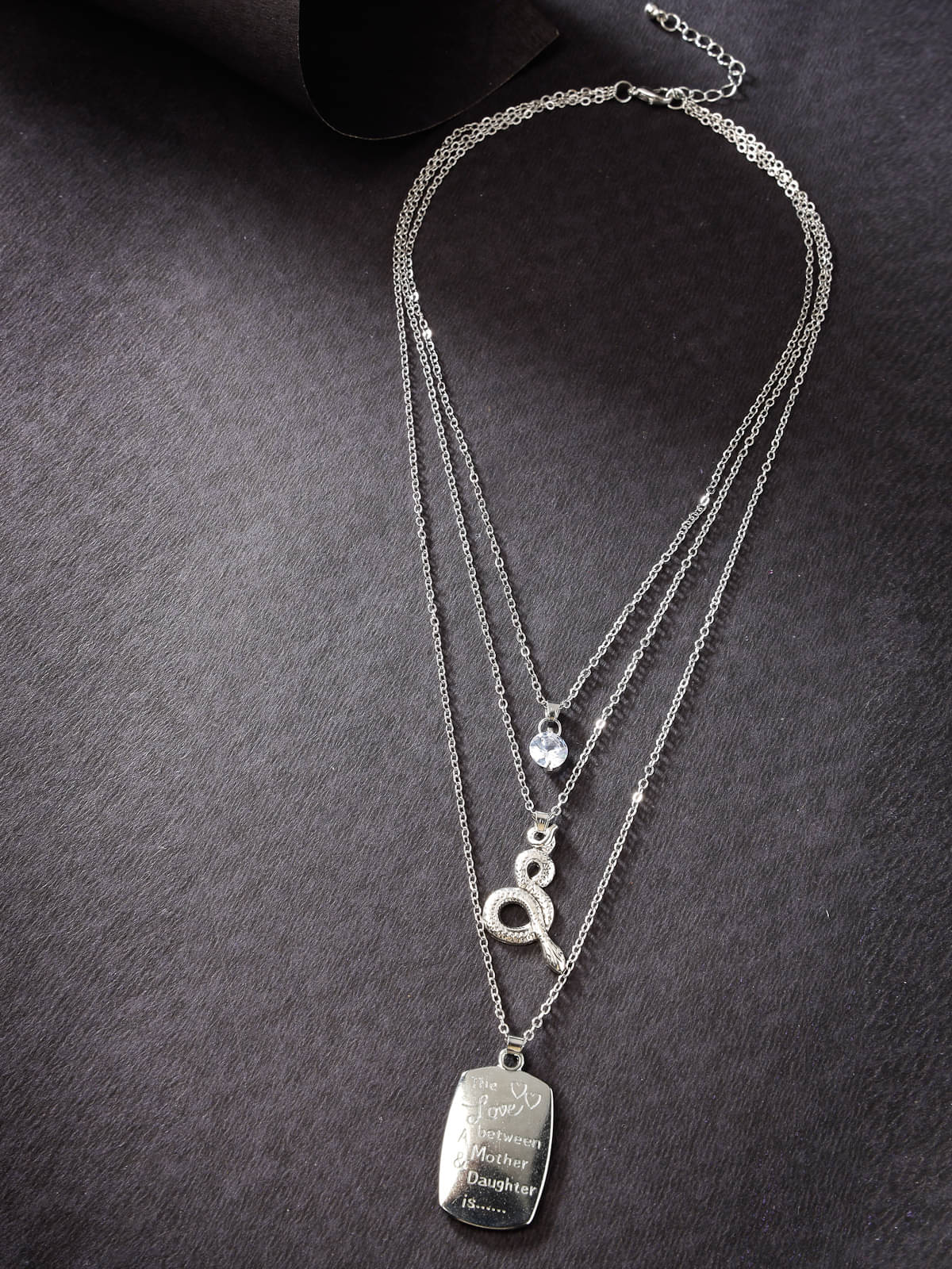     			Scintillare by Sukkhi Silver Alloy Necklace ( Pack of 1 )