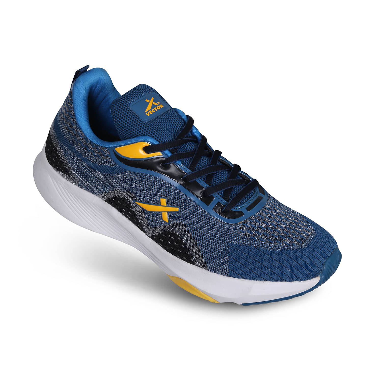     			Vector X SHARK Blue Men's Sports Running Shoes
