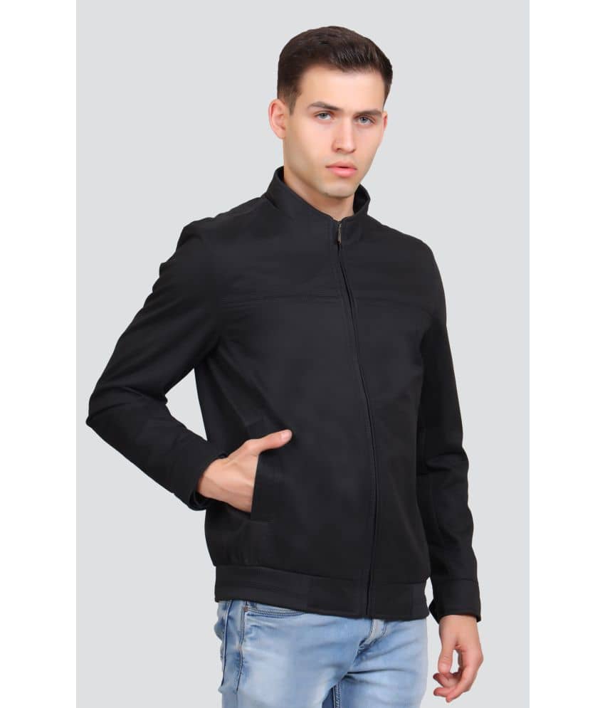 Young Club Classic Cotton Men's Casual Jacket - Black ( Pack of 1 ) - Jackets & Coats | Buy online on ZillyBuy