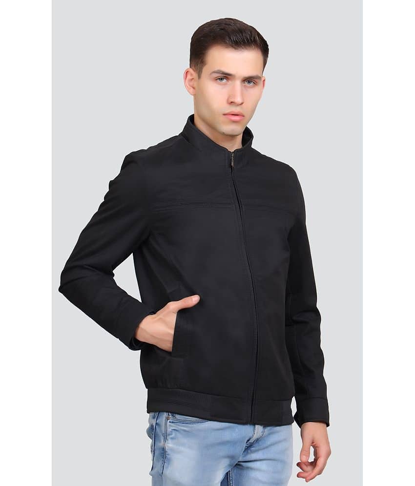 Young Club Classic Cotton Men's Casual Jacket - Black ( Pack of 1 ) - Jackets & Coats | Buy online on ZillyBuy