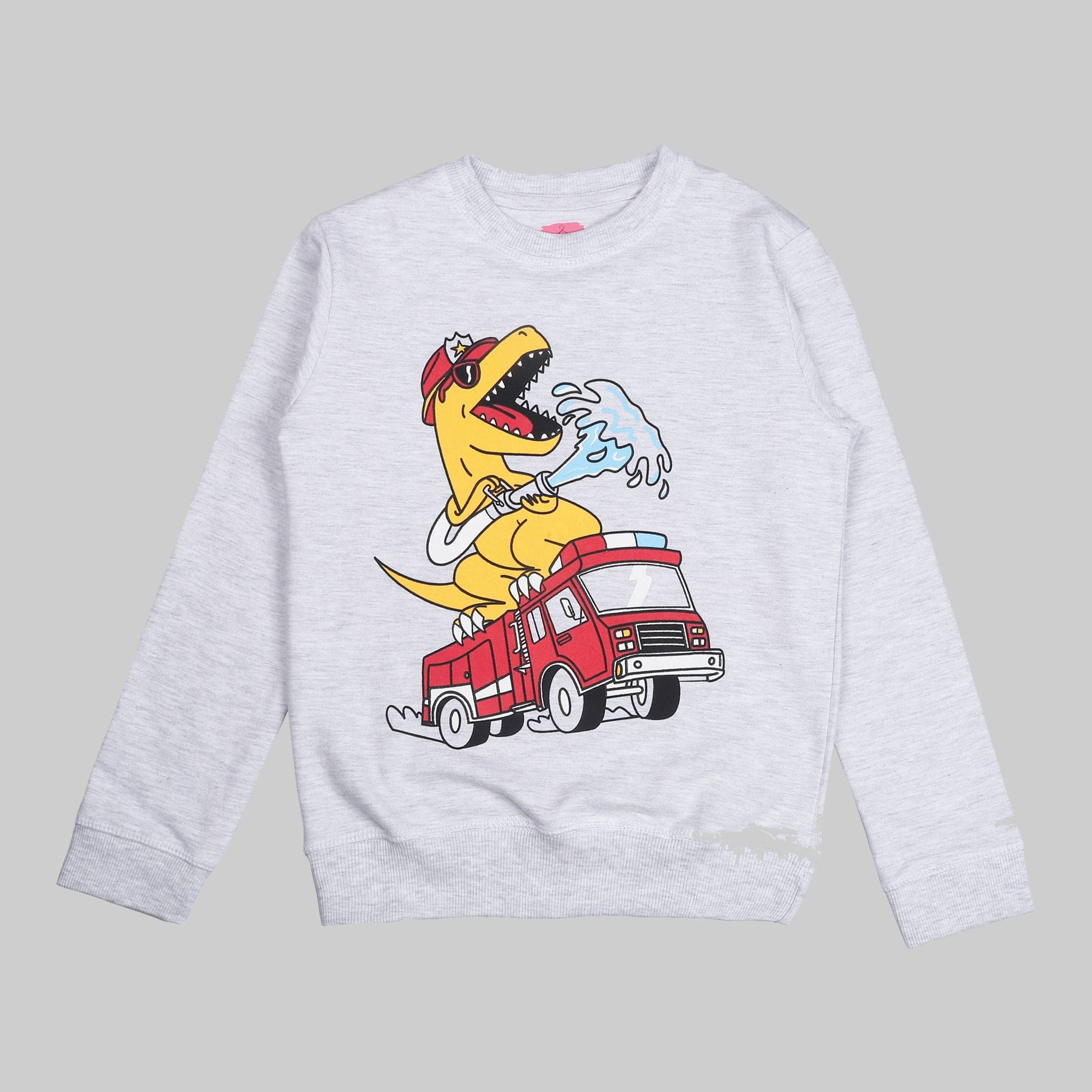     			Arshia Fashions Pack of 1 Boys Fleece Sweatshirt ( Grey )