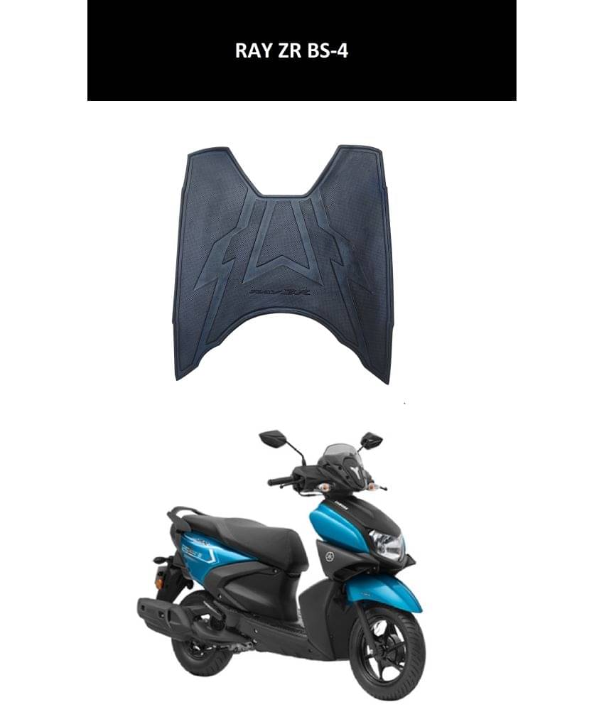     			Autoxygen Anti skid Scooter/Scooty Foot Mat Rubber Floor Mat Accessories for Yamaha Ray ZR BS-4