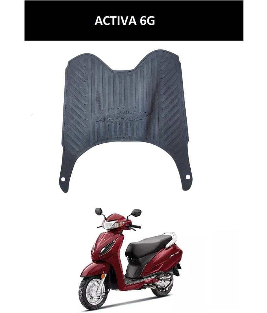     			Autoxygen Anti skid Scooter/Scooty Foot Mat Rubber Floor Mat Accessories for Honda Activa 6G