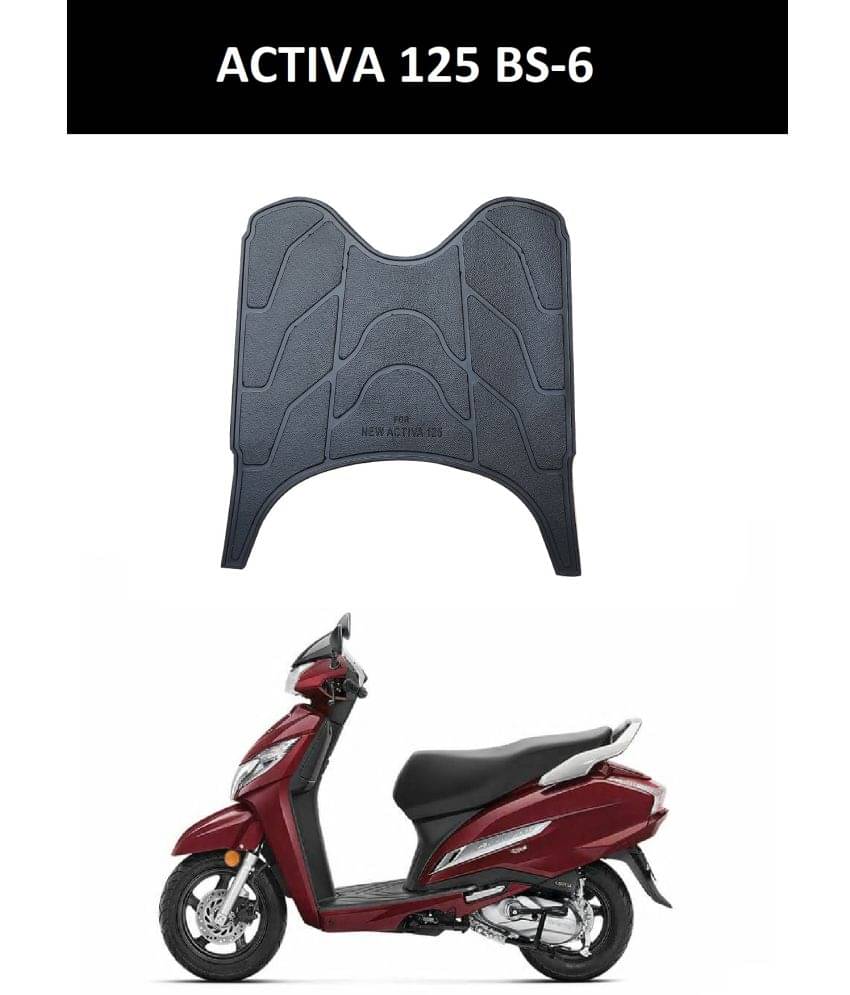     			Autoxygen Anti skid Scooter/Scooty Foot Mat Rubber Floor Mat Accessories for Honda Activa 125 BS-6