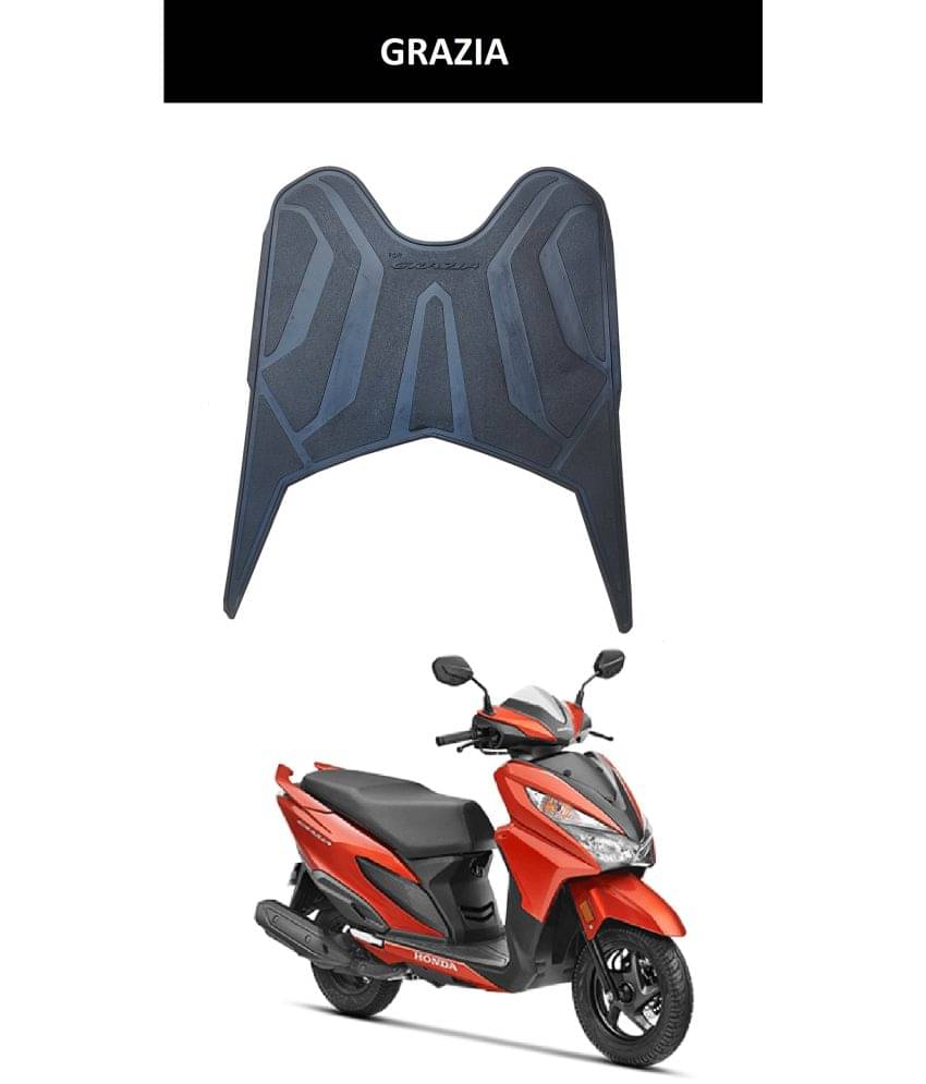     			Autoxygen Anti skid Scooter/Scooty Foot Mat Rubber Floor Mat Accessories for Honda Grazia