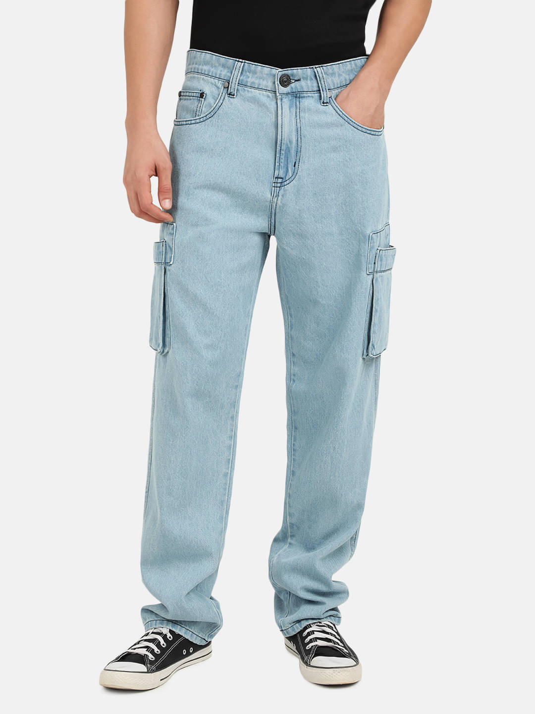 Bene Kleed Regular Fit Basic Men's Jeans - Light Blue ( Pack of 1 ) Bene Kleed Regular Fit Basic Men's Jeans - Light Blue ( Pack of 1 )