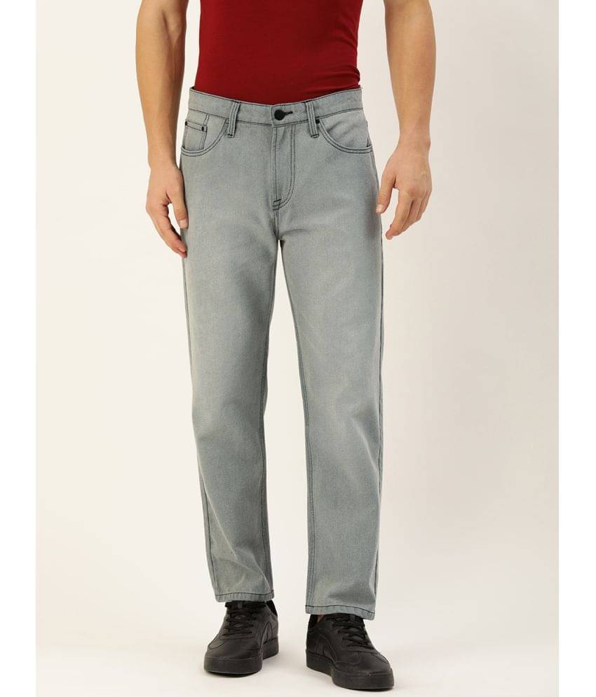 Bene Kleed Regular Fit Basic Men's Jeans - Light Grey ( Pack of 1 ) Bene Kleed Regular Fit Basic Men's Jeans - Light Grey ( Pack of 1 )