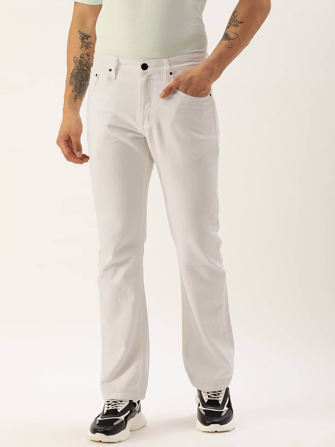Bene Kleed Men Mid-Rise Boot Cut Jeans Bene Kleed Men Mid-Rise Boot Cut Jeans