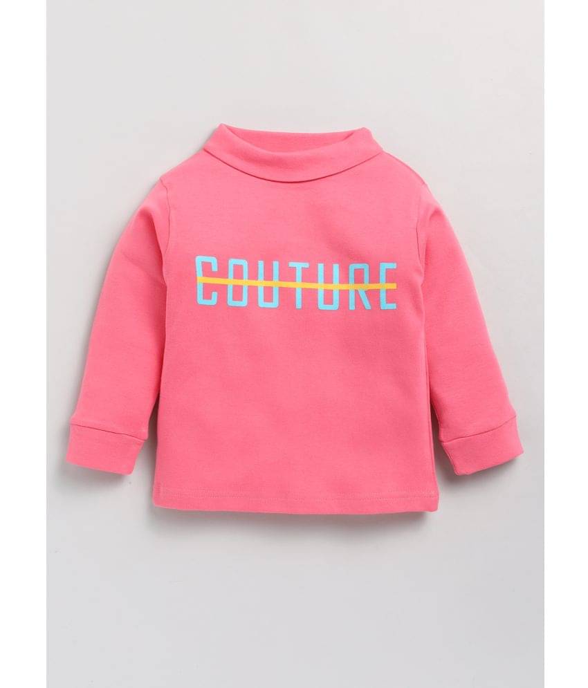     			CUTOPIES Pack of 1 Boys Cotton Blend Sweatshirt ( Pink )