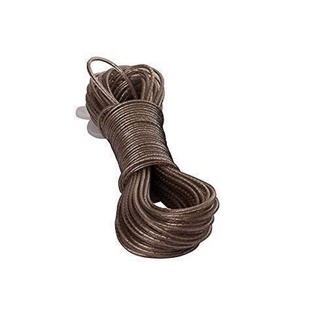 Cloth Drying Rope | PVC Coated Laundry Line Rope | Laundry Clothesline | Cloth Drying Wire Rope with 2 Hooks | Clothes Drying Line | 20 MTR | Pack of 1  | Multicolor